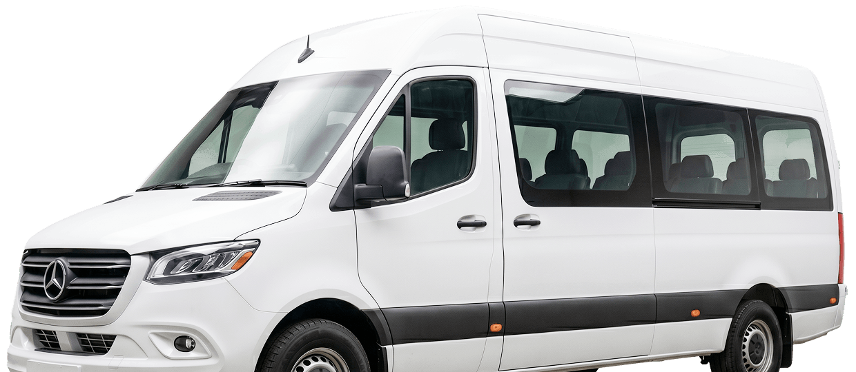 Mercedes Sprinter Kleinbus Frontansicht